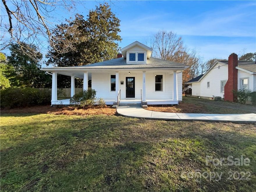 Step inside this charming 2 bedroom, 2 bath with a wrap around porch perfect for a quiet southern evening spent in rocking chairs sipping iced tea. This gorgeous nearly half acre lot boasts beautiful mature trees and a fenced in backyard that is perfect for entertaining friends. You'll enjoy cool evenings snuggled up in front of the cozy fireplace and relaxing at the breakfast bar while chatting over a cup of coffee.  Check it out today! This home is in a USDA eligible area!
