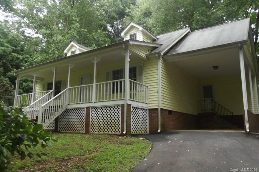 Rocking chair front porch with screened porch in rear. Master on main. Established subdivision with Clover schools.