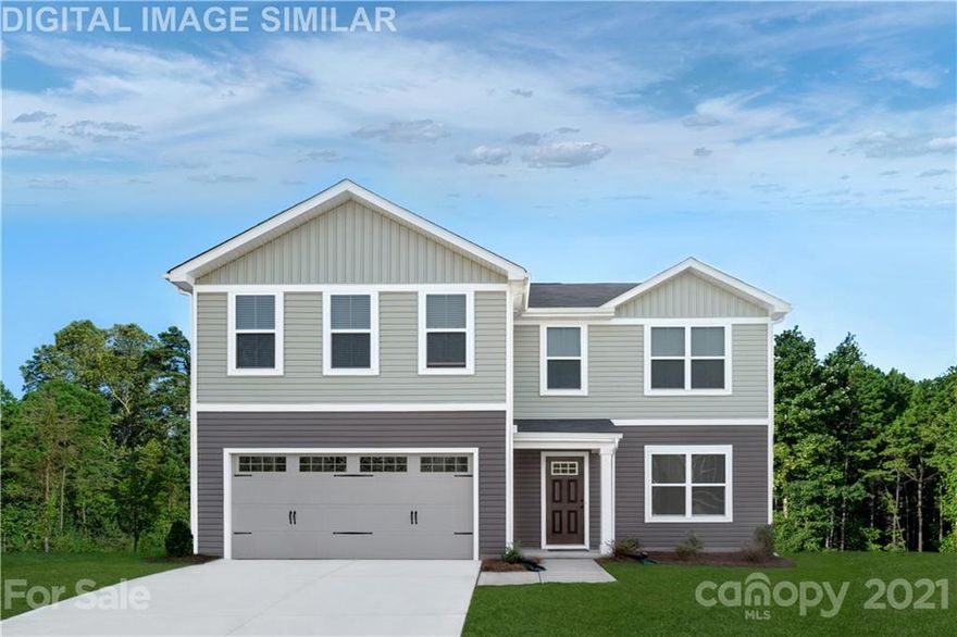 This is the ideal open floor plan with the great room flowing into the kitchen, and dining area. The kitchen features all appliances and an oversized island. Upstairs are 4 spacious bedrooms with the option to add a 5th bedroom or include a loft. The Owner's bedroom includes an ensuite bath and two walk-in closets. A hall bath and separate laundry room provide the ultimate in convenience. All kitchen appliances, Washer and dryer included.  $4,000 towards closing cost with in house lender. To- Be- Built. Model Home Closed Thursdays and Fridays