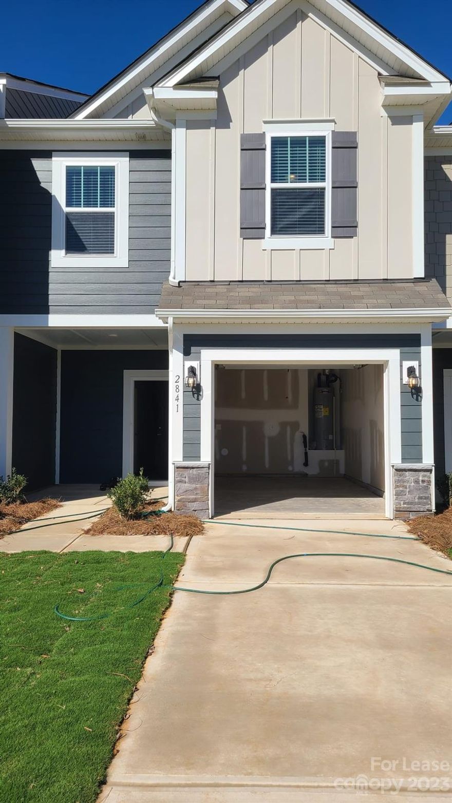 BRAND NEW 3-bedroom, 2.5-bathroom townhome 1 Car Garage available for Immediate Move in 

The charming front porch greets you and offers plenty of room for comfortable chairs to sit and relax or chat with neighbors on a nice day.

The open-concept layout gives you a direct view of the main living spaces.

Main Level with Half Bathroom and Stainless Steel kitchen Appliances with beautiful cabinets, granite countertops, and an island. The adjoining breakfast area is well-lit by natural light coming in from the back door.

Upstairs Has Masters Bedroom with Closet with private bathroom before 
2 more bedrooms, a full bathroom, and the conveniently located laundry room complete the second level.

Tenant is responsible to pay all the Utilities