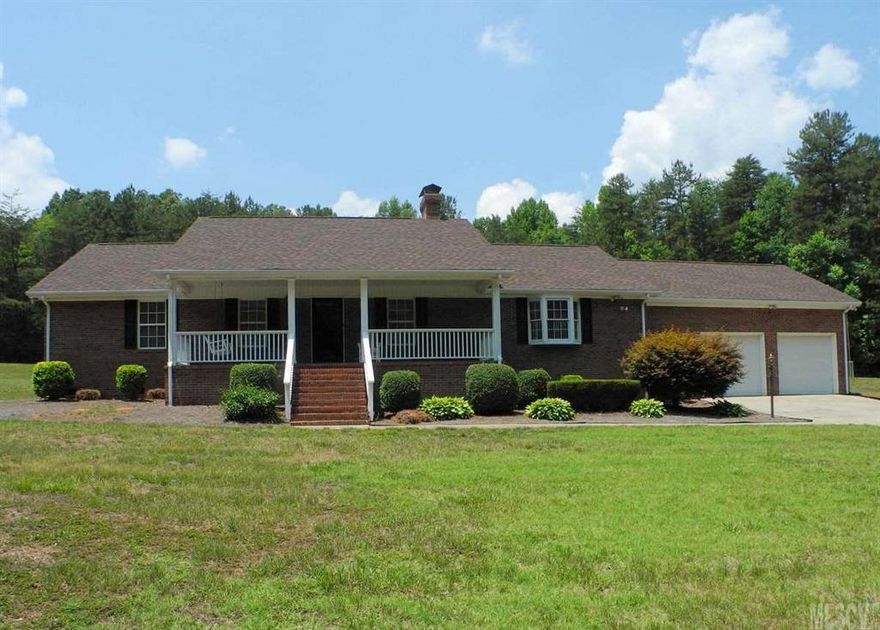 Over 2000 sqft of well constructed brick home, huge great room 31x30, wood stove in living room, custom cabinetry, solid surface counters & pantry, great laundry room, master bedroom is 20x20, patio, in ground pool w/ bath house, 28x32 workshop with air conditioning/plumbing, over sized 2 car garage. Very private, off the road 9 1/2 acres, creek running through the woods, all under 30 min to Charlotte and less than 10 minutes to Lake Norman