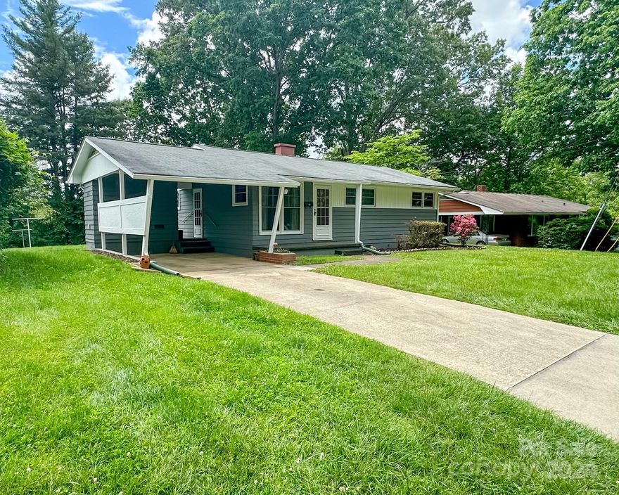 Discover this charming West Asheville gem, nestled on a spacious quarter-acre lot. The exterior has received a fresh coat of paint and is primed for your future residence or investment opportunity. This conveniently situated 3-bedroom, 1-bathroom home is in close proximity to Haywood Rd, I-240, and I-40. This provides easy access to Downtown Asheville, shopping outlets, and many local restaurants and stores. Directly behind the property lies West Asheville Park, which features a community picnic area, baseball field and playground. Don't miss out - book your viewing appointment today!