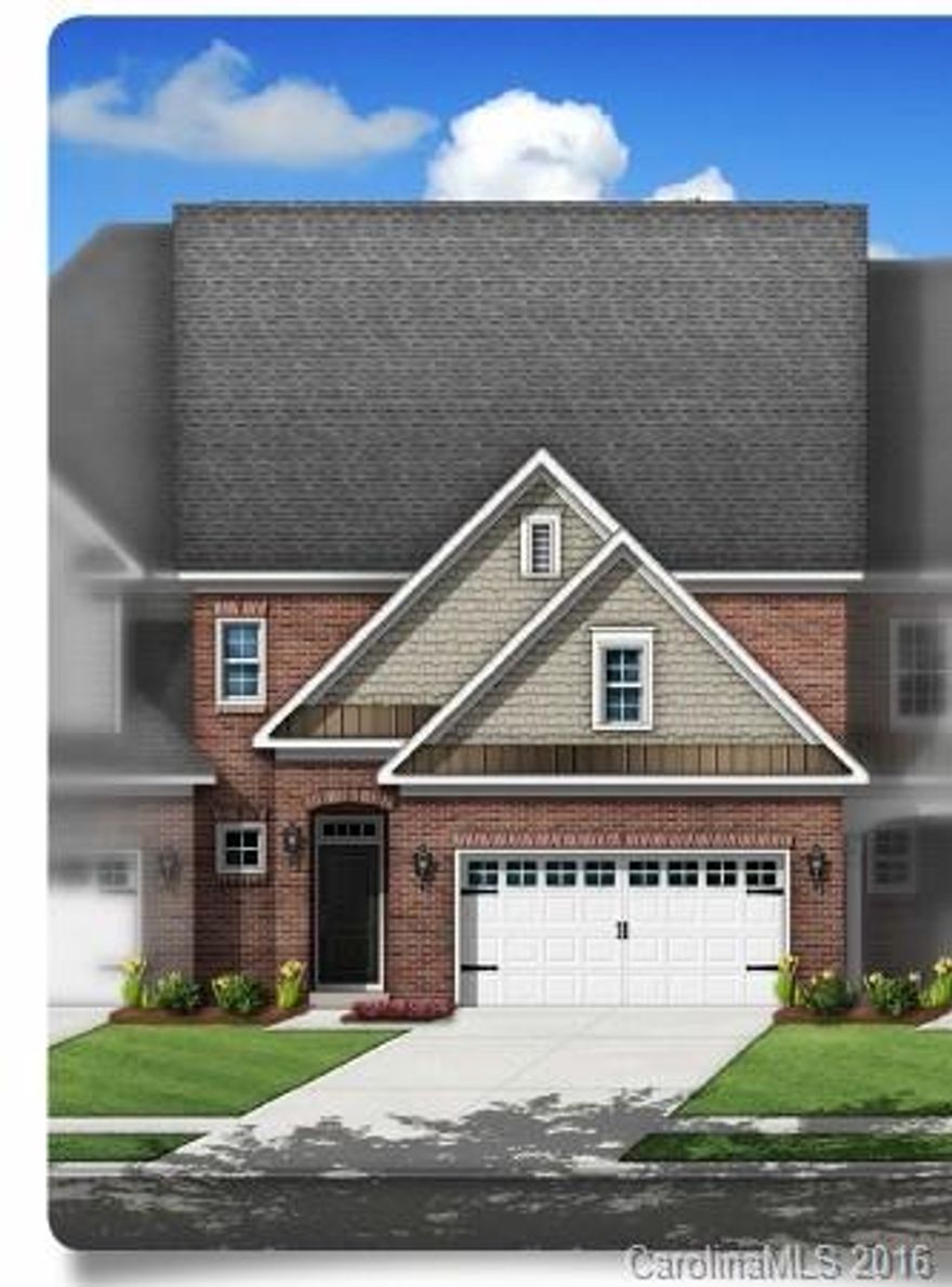 Luxury brick town home located in a gated community loaded with amenities and prime Fort Mill location! The luxury kitchen features 42" painted maple cabinets, designer granite counter tops, stainless steel appliances & oversized island! Hardwood flooring in the main living areas on the main floor.  Upstairs, 2 bedrooms both with private bathrooms and a large bonus room! This home has it all!
