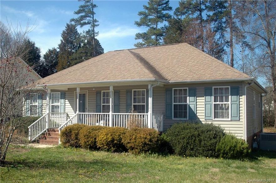 Hard to find 3 Bed/2 Bath Home located with easy access to I77.  Relax and enjoy the rocking chair front porch and back deck with gas grille hookup available.