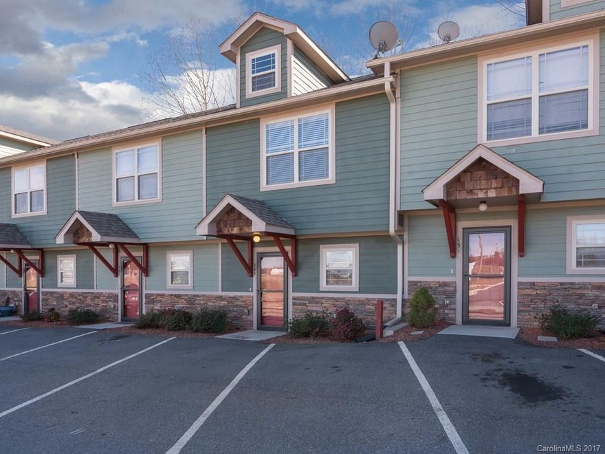 Consistent income-producing West Asheville condominium. Two bedrooms, two-and-and-half baths, washer/dryer hookups, patio, move-in ready. Excellent location. Tenant in place.