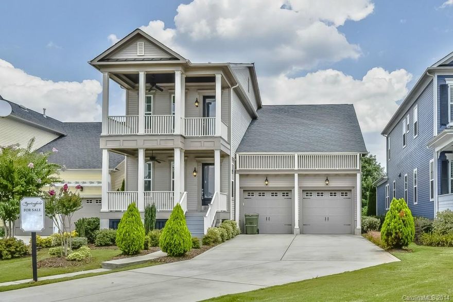 Awesome villa w/casual & formal space, open flow layout w/main level master & upper level junior suite. Stainless steel, gas stove/wall oven, white subway tile, granite counters, beautiful cabinets, large island, hardwoods & crown molding thru out including bedrooms. Granite counter baths with trimmed mirrors and tiled floors.  Office/study, fabulous flex space on second level w/ hardwoods, surround sound & work space.  3 porch areas - 1 screened. Located near comm entrance & all the amenities!