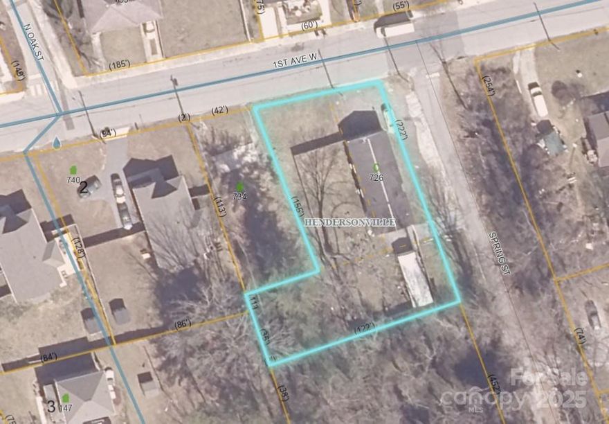 A rare opportunity in the heart of Hendersonville’s Historic District, this free-standing 1,440 sq ft commercial block building sits on 0.31 acres surrounded by charming historic homes and is just steps from downtown’s vibrant Main Street corridor. Built in 1961, the solid mid-century structure features 10-foot ceilings, a private restroom, and an entirely open interior offering a true blank canvas adaptable for retail, gallery, studio, workshop, office, or specialty service use. The property includes onsite parking, a fenced side and rear yard, and an additional 800 sq ft storage shed with a roll-up door for equipment or inventory. Connected to city water and sewer, the site is positioned for future growth or possible redevelopment. Zoned C-4 Commercial, it allows a broad range of uses while maintaining the charm and flexibility unique to Hendersonville’s Historic District. Free-standing commercial buildings of this size, zoning, and location are exceptionally rare—making 726 1st Avenue West a distinctive opportunity for investors, entrepreneurs, or developers seeking prime visibility and versatility in one of Western North Carolina’s most desirable downtown settings.