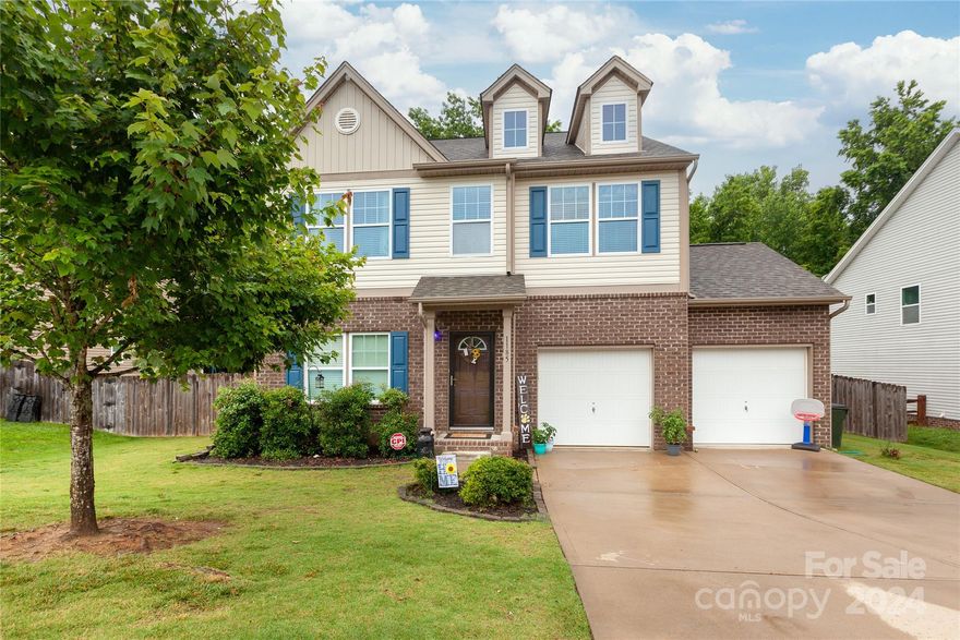 Home never felt so good. From the moment you arrive at this incredible house, you'll just want to stay. Main floor living boasts dedicated office space, spacious dining & living rooms + convenient mudroom built-ins just off the large garage.  Fall in love with cooking in your show-stopper kitchen with it's massive center island, endless granite counter tops and over-sized cabinets. Upstairs find three spacious bedrooms with ample closets including a beautiful Primary en-suite with huge walk in closet, garden tub & dual bathroom vanities.   Convenient 2nd floor laundry & a secondary living / loft area offers multiple flex space possibilities.   If it's curb appeal you're after, the well-maintained yard and cul de sac street check all the boxes. Partially-fenced yard backs to a green wooded area to ensure privacy, includes tasteful storage shed & an incredible play set! Enjoy the best Rock Hill has to offer just down the road including shopping, play & dining.  Welcome Home!