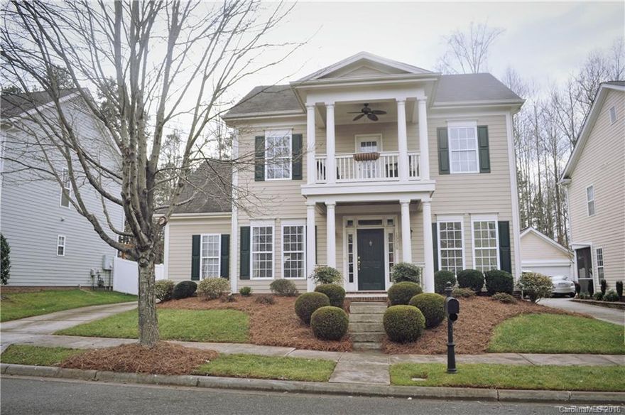 Well maintained home with hardwoods on first floor, stainless steel appliances, large kitchen island that opens to breakfast area and Great Room. 42" Cherry cabinets, plenty of counter space. Master down with HUGE WALK IN CLOSET!!, separate tub and shower, walk in attic storage, large secondary bedrooms upstairs,detached 2 car garage. All information to be verified by buyers agent. Home to be professionally measured 2/24/16. There is a one time capital contribution for buyers of $500.