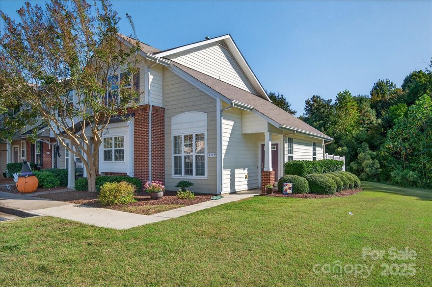 Welcome to this bright and inviting end-unit townhome, perfectly situated in the sought-after Fort Mill community of Waterstone. This home offers the convenience of a primary bedroom suite on the main level, along with an open, light-filled floor plan designed for modern living.

The spacious living and dining areas are enhanced by abundant natural light, creating a warm and welcoming atmosphere. The well-appointed kitchen opens seamlessly to the main living space, making entertaining easy.

Upstairs, you’ll find two additional bedrooms ideal for guests, a home office, or hobbies.

Enjoy the outdoors in your private, fenced backyard, perfect for relaxing, gardening, or hosting gatherings. The neighborhood also features wonderful amenities, including a pool, park, and green spaces, giving you the perfect blend of comfort and community.

Located in a highly convenient Fort Mill location, you’ll be just minutes from shopping, dining, top-rated schools, and easy highway access.

Don’t miss the chance to own this rare end-unit townhome with a main-level primary suite and unbeatable amenities!