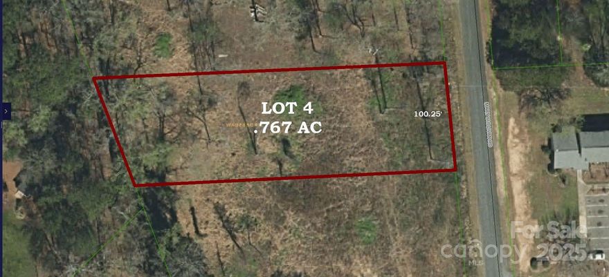 +/- 0.7 Acre lot. New survey recorded in 2022. Conveniently located to restaurants and shopping. COUNTY WATER AVAILABLE AND CITY SEWER APPROXIMATELY 200 FEET AWAY.  EASY ACCESS TO HWY 52 SOUTH & HWY 74 EAST OR WEST, WADESBORO, N. C.