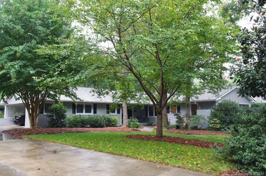 Picture perfect mid-century modern ranch in ever popular Mountainbrook! Awesome floor plan w/ a stunning vaulted great room w/ masonry fireplace and formal dining area. The spacious kitchen is perfectly situated for entertaining between the great room and the large den that features brand new carpeting and gorgeous Honduran Mahogany paneling. The home features new vinyl clad thermal windows (installed in 2010 and 2014), new roof in 2010, new front door and storm door & freshly painted exterior.