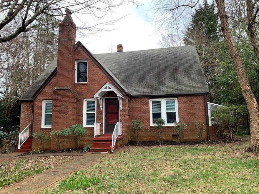 This charming home is in one of Newton’s most desirable neighborhoods.  The old courthouse square is an easy walk and the revitalized downtown offers more and more every year.  The storybook entrance brings you into this refurbished home.  Hardwood floors throughout this 4 bedroom 2 bath home enhance the feeling of warmth it conveys.  The small cottage appearance hides a deceptively large floor plan with more than 2,200 heated square feet.  The first floor bath and the upper floor bath have been renovated with updated fixtures and finishes.  A deck and screen room off the sunroom at the back of the home provides lots of space to relax and enjoy the outdoors in this quiet neighborhood.  There’s plenty of storage with side attics assessable from the upper floor bedrooms as well as storage space in the detached garage.  The fully functional greenhouse will satisfy your green thumb since the small yard requires minimal work.   You’ll love being a part of this up-and-coming neighborhood.