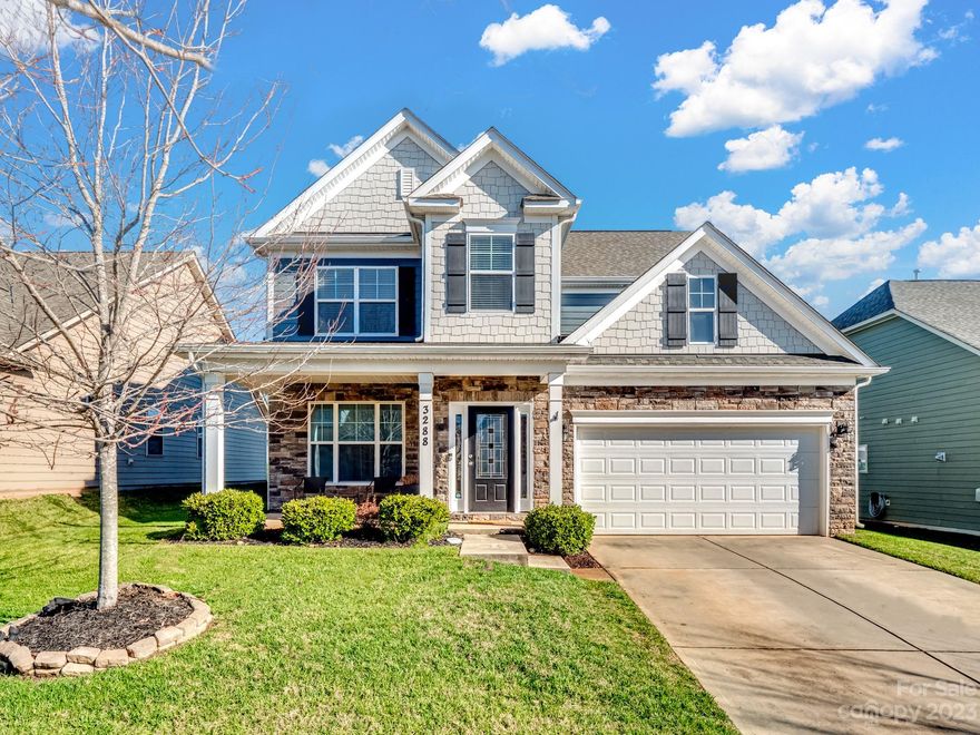 What a remarkable home in popular Kellswater Bridge!  This three story house offers so many nice features for the buyer that needs an office, a guest suite, a bonus room, a dining room or a bedroom downstairs that is not the primary! Beautiful covered porch and fenced back yard.  This home has been so well cared for and has new carpeting on the second floor. The open concept in the great room, open to the kitchen and the breakfast area is perfect for an active lifestyle. Primary bedroom upstairs has trey ceiling and beautiful bathroom! The neighborhood has so much to offer with clubhouse, extensive pool area, basketball and picnic area.  Located just north of the Afton area and less than two miles from I-85, this home is a must see!