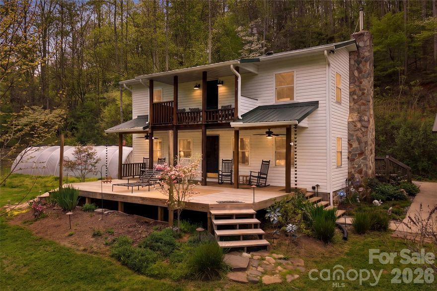 Nestled in a serene landscape, this charming two-story home offers the perfect country escape. Surrounded by lush greenery and a year-round stream, the property boasts flat, usable land that enhances its allure. With its impressive curb appeal, the home welcomes you with beautiful touches throughout, including a stunning stone fireplace and elegant wood floors that create a warm atmosphere. 

Step inside to discover a thoughtfully designed interior featuring a beautiful kitchen equipped with modern appliances and ample storage. The layout flows seamlessly into the cozy living room, making it ideal for gatherings. Additionally, there’s a versatile bonus room that can be tailored to your needs be it a home office, playroom, or guest suite.

Seclusion is a hallmark of this property, it's set back from the road, offering privacy and tranquility amidst nature's beauty. Enjoy quiet evenings on the expansive deck, taking in the peaceful surroundings, or explore the beautifully maintained grounds. 

This home is more than just a property, it’s a retreat where you can unwind and reconnect with nature, making it a perfect haven for anyone seeking a slower pace of life!!