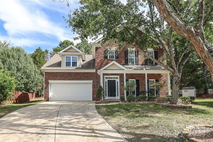 Move-in ready UPDATED 2-story in S. Charlotte popular community of Providence Glen! 4 bedrooms with over 2400 sq ft on cul-de-sac street! Spacious primary bedroom w/ walk-in closet, large ensuite bath w/ walk-in shower, separate vanities, and garden tub. House shows like new w/ all NEW interior paint, LVP flooring in all bathrooms and main floor, plush carpeting in all bedrooms, updated kitchen & baths w/ quartz countertops, custom lighting & fans & SS appliances. Open kitchen to living room w/ separate dining room and family room. On quiet, cul-de-sac street w/ extended rear patio and storage shed. Covered front porch w/ 2-car attached garage. Excellent Providence HS school district and convenient to numerous shopping & dining options an close proximity to I-485! Available now! 

** We DO NOT advertise on social media platforms or on Craiglist/Marketplace sites.