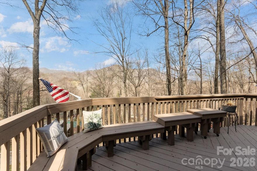 Breathtaking Long-Range Views Meet Mountain Living in Maggie Valley!

Discover your ultimate mountain retreat at 46 Hummingbird Dr, perfectly situated in the heart of the Smoky Mountains. This meticulously maintained 3-bedroom, 2-bath residence offers a blend of tranquility, comfort, and awe-inspiring natural beauty that buyers dream of finding in Maggie Valley.

Prepare to be captivated the moment you arrive. The expansive front deck serves as your private observatory, offering sensational, long-range mountain views that paint a different masterpiece with every season. Whether you are sipping morning coffee as the mist rises over the peaks or hosting an evening gathering under a canopy of stars, this outdoor space is the true crown jewel of the property.

Step inside to an open living area designed for relaxation. The space is anchored by a charming gas fireplace featuring a stone surround and a wood mantel—the perfect focal point for cozying up on chilly mountain evenings. The thoughtful layout flows seamlessly into the dining area and kitchen, creating an ideal environment for entertaining.

The home has three bedrooms and two baths. The bedroom on the main level offers a peaceful sanctuary and single level living. While the bath is not an en suite, it is right out the bedroom door and has a newly renovated shower. Laundry is inside this bathroom.

Beyond the front deck, retreat to the large, private screened-in porch at the end of the home near the carport. This serene "outdoor room" offers a pest-free environment to enjoy the fresh mountain air, listen to the sounds of nature, and unwind in complete privacy.

Situated in a desirable neighborhood with easy access, this home offers the best of both worlds: a secluded mountain feel just minutes from the paved convenience of Soco Road and total paved access, including the driveway. You are perfectly positioned to enjoy everything the area has to offer, from the slopes of Cataloochee Ski Area and the fairways of the Maggie Valley Club to the endless hiking trails of the Great Smoky Mountains National Park and the unique shops and dining of downtown Waynesville.

Don’t miss this rare opportunity to own a piece of paradise where the views go on forever. Schedule your private showing at 46 Hummingbird Dr today and start living the life you’ve imagined!