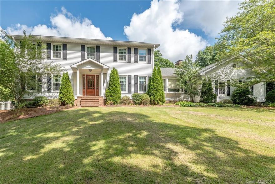 Verbal contract as of 7/20/17. Awaiting relo signatures. Upstairs hall bath & master bath remodeled completely! Large windows add a ton of natural light. Remodeled kitchen features a beverage station w/ water line for a coffee maker, wine fridge, HUGE island w/ custom cut granite, cabinets w/ custom pull-outs. Lot has mature oak trees, plenty of privacy w/ views of rolling hills. Back yard has a deck over-looking 20' x 40' pool! Finished basement flex space. Southern charm in a tranquil setting!