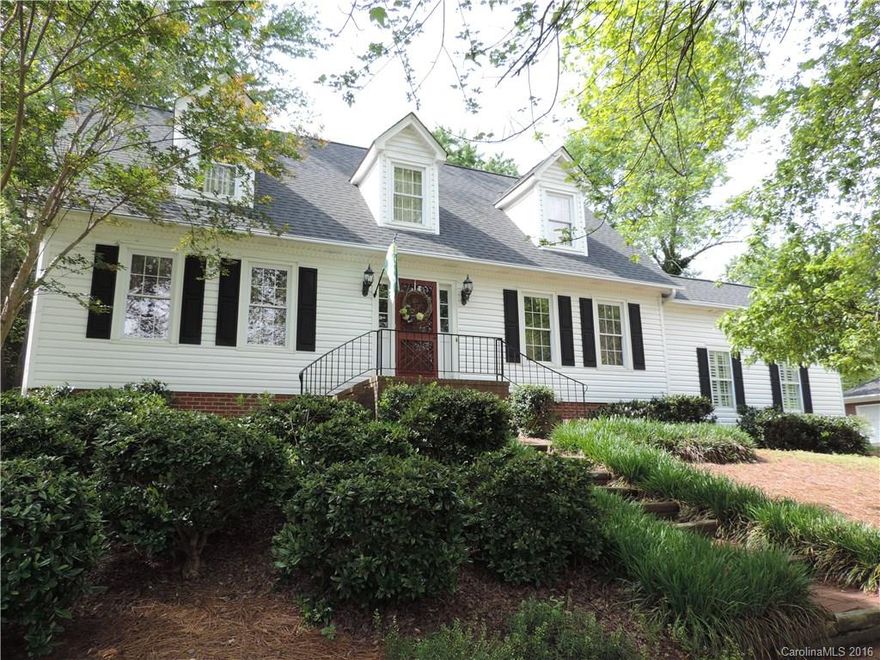 Charming home in a quiet established neighborhood!Formal Living Rm has French Doors that lead to the Family Rm w/ a beautiful stone fireplace and built in cabinets.Plantation Shutters thru out the Main flr.Kitchen has walk in pantry, serving area, breakfast bar & SS appliances.Mstr Suite w/recessed lighting, walk in shower and whirlpool. Finished Basement w/half bath,walk in closet,wood burning fireplace and a Rec area.Spacious secondary bedrooms w/a 2nd Master on Upper flr. Beautiful backyard!