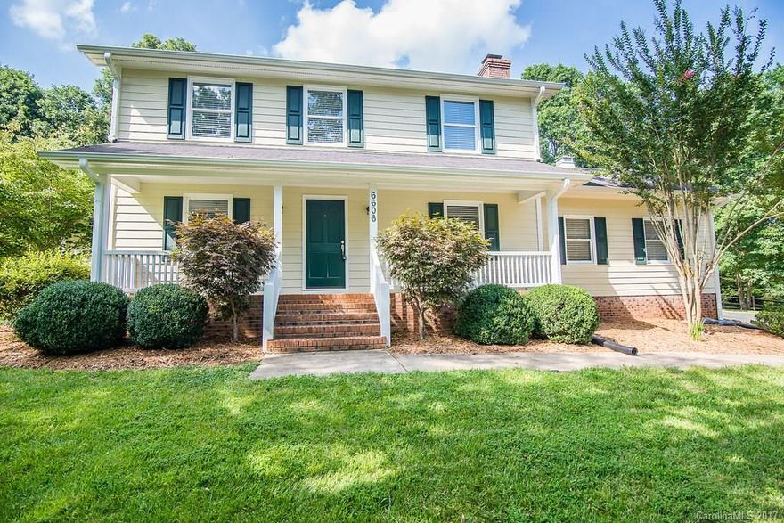 Lovely 2 Story home with rocking chair front porch on a quiet cul-de-sac lot.  Large fenced back yard with deck, 2 car side-load garage, large kitchen, cozy living room with fireplace. Professional photos to come soon.