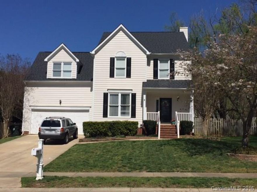 This home is a 4 bed/bonus, 2.5 bath; in the highly desirable Stratford Forest Subdivision. Lots of upgrades to include new Granite tops in the kitchen, New Roof in 2014, beautiful hardwood floors & staircase which were refinished in 2014, Upgraded lighting, and recent A/C 2012. Large backyard is fenced with mature trees and landscape with expansive patio. Walk to Birkdale Village! Home features stainless steel appliances. Highly desired schools & lots of community fun to be had. Welcome Home!