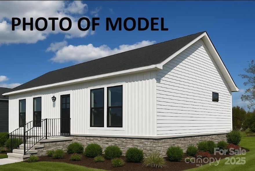 PRE CONSTRUCTION   off frame modular location location 1577  ft home  City Water city and  sewer covered front porch located in Valdese  NC  This  Property has not been on the market for 30 years  Large trees and park like area for a home and large yard    CONSTRUCTION  TIME    6 MONTHS FROM CONTRACT Call  Listing agent for details  Walking distance for  Downtown Valdese NC  .
HIGH VALUE STANDARD FEATURES
Champion - Laurinburg, NC

9" BASE MOLDINGS

4 CAN LIGHTS IN BEDROOMS & LR
8 FOOT INTERIOR DOORS

*** POPULAR OPTIONS ***

BLACK FAUCETS, BLACK DOOR
HINGES & KNOBS, PENDANTS,
CABINET PULLS

** FEATURE CEILING ABOVE ISLAND **

2X6 EXTERIOR WALLS 16" O.C.
9 FOOT CEILINGS
SMOOTH FINISH CEILINGS
40" WALL CABINETS IN KITCHEN
SOFT CLOSE CABINET DRAWERS

FULL OVERLAY CABINET DOORS
UNDER CABINET LIGHT RAIL TRIM