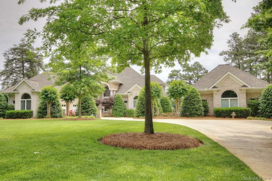 Custom waterfront home built to exacting standards of fit & finish, this builder’s executive property has EVERY quality detail inside & out. This meticulously maintained home is surrounded by exquisite landscaping & situated on a large 1.6 acre lot in arguably one of the most desirable non-HOA streets in Mooresville. Enjoy the custom salt water pool located only steps away from a popular deep water ski cove on Lake Norman and 180 feet of shoreline boasting amazing views through all seasons.