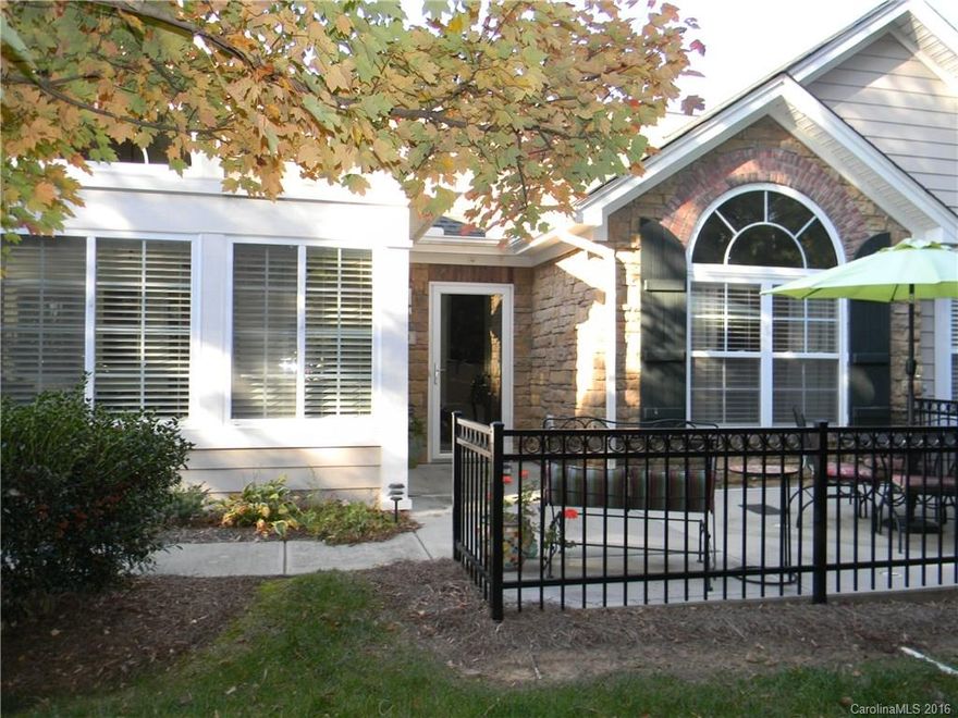 Come relax and enjoy this beautiful condo unit.  You will not believe all the upgrades.  Very nice open floor plan.  Great room with gas fireplace. Hardwoods in great room, dining and office. Kitchen has quartz countertops and lots of cabinets.   Beautiful sun room.  Large master bedroom.  Community has meeting room and pool for you to enjoy.