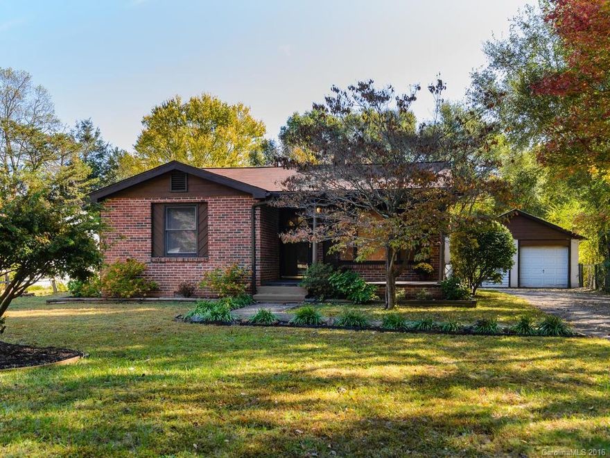 Homes like this are hard to come by in this market. Clean, well kept solid brick house in a great location.  Flat yard with fully fenced back yard. One car detached garage with extra space for work shop. Several updates have been made prior to listing including new kitchen floors and hard surface counter tops, new microwave and dishwasher, hardwood floors were refinished, fresh paint... this house is move in ready.