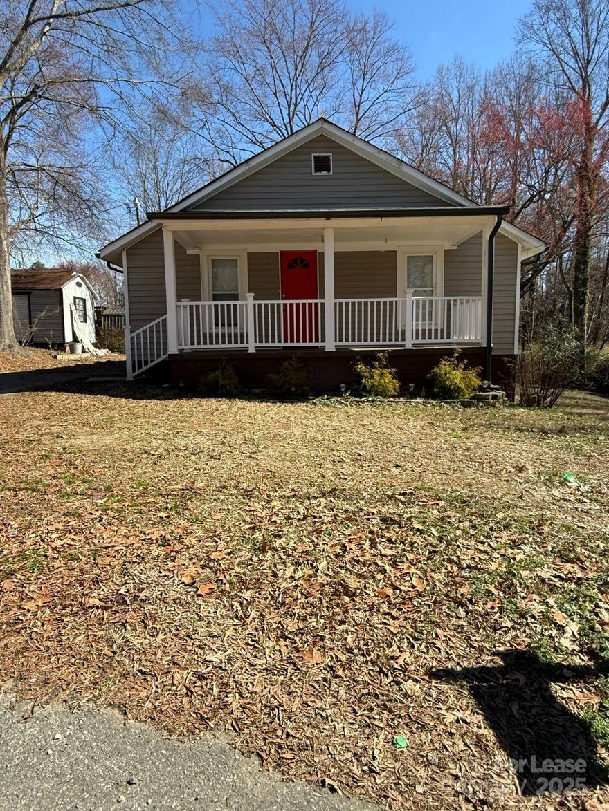 3 Bedroom, 1.5 bath home on a large lot with mature trees near Downtown Kannapolis. Large eat in kitchen with exit to the back deck. The bedrooms are good sized. The unfinished basement would be great for storage or a rec room.  For showing, come by our office with a picture ID and $50 CASH for key deposit, and go view the home on your own. This must be done during our office hours of Monday - Friday 9 - 4