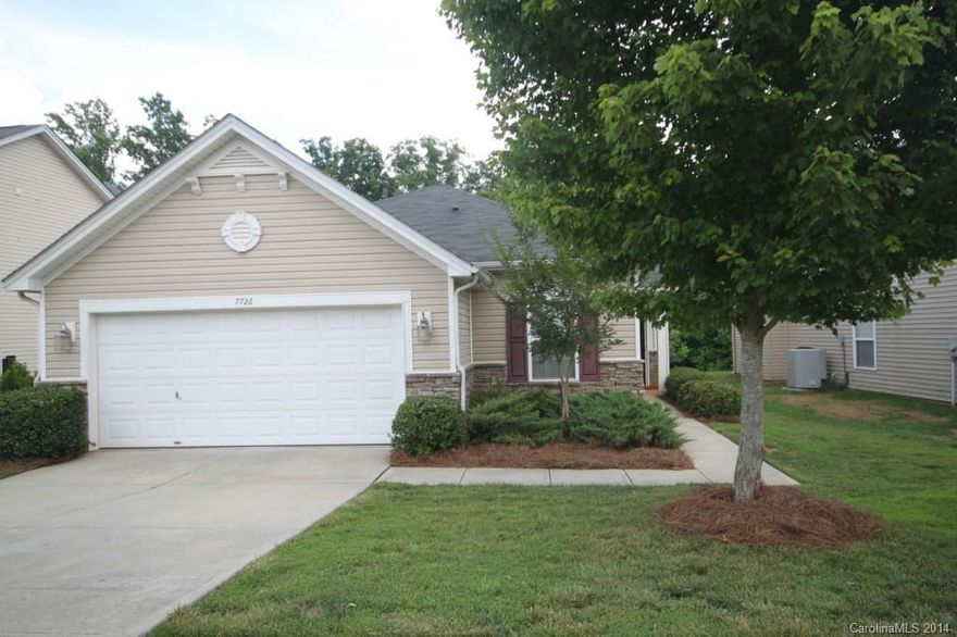 Ranch home with 3BR & 2BA,Open floor plan with a large great room, kitchen with island that opens to the breakfast area, large master suite, private backyard that backs up to trees.  You will not be disappointed with this home.