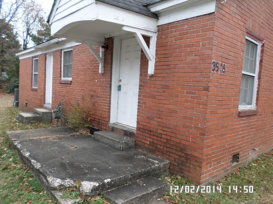 1 bedroom, 1 bath duplex. Gas heat. Hardwood floors. On bus route. Stove and refrigerator.