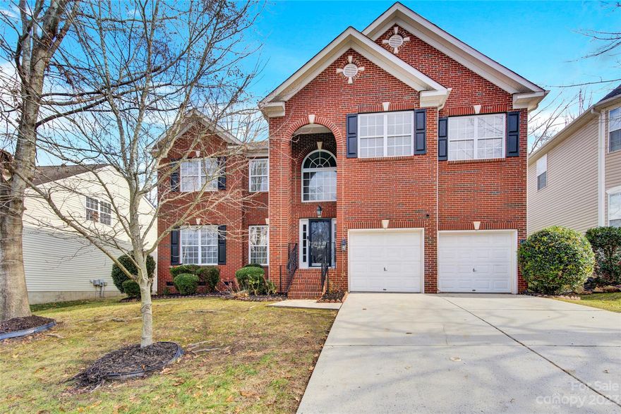 This stunning, turn-key home is nestled on a peaceful cul-de-sac in the highly sought-after Highland Creek neighborhood of Cabarrus County, Charlotte. Renowned for its top-rated public schools, this location is perfect for families.
As you enter this well-maintained property, the 2-story foyer welcomes you with its warmth and elegance, featuring hardwood floors, brand new carpet, and fresh paint. The formal living and dining rooms offer versatile living spaces, ideal for entertaining or relaxing.
The main floor is thoughtfully designed with a bedroom and full bath, providing a comfortable space for guests. The heart of this home is the kitchen, equipped with stainless steel appliances, 42” maple cabinets, and solid-surface countertops.
Upstairs, the grand master suite is a true retreat, accompanied by three additional bedrooms, a laundry room, and a spacious bonus room, offering plenty of space for family and leisure.
Step outside to the gorgeous, private backyard & Large Deck.