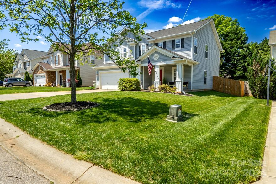 Looking for a charming, spacious home that's ready for you to move in? This beautifully maintained 4-bedroom, 2.5-bathroom home has everything you need to make it your own. With a brand-new roof and gutter system providing peace of mind, you can focus on making memories here.  
The spacious layout includes a large living area perfect for gatherings, and a kitchen that opens up to the great room creating an inviting space for entertaining. The upstairs laundry room adds a level of convenience, making laundry day a little easier and less disruptive. 
Step outside to a private backyard, enclosed with a privacy fence, offering a secluded retreat for outdoor relaxation. Whether you're hosting a barbecue or simply enjoying the outdoors, this space provides comfort and security.  Ready to make this house your home? Come see it today!