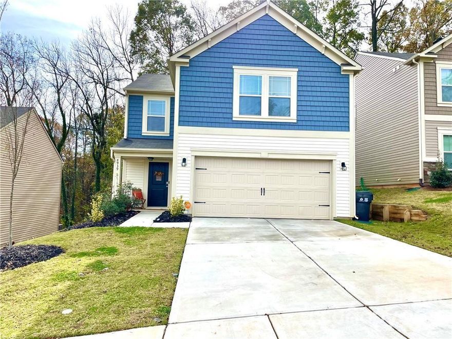 This stunner just hit the market in Charlotte!! Beautiful 2 story home shows like a model as soon as you walk in. It has 3 bedrooms, a loft and 2.5 bathrooms! Main Level has spacious family room with fireplace and LVP flooring that opens up to the beautiful kitchen that would be great for entertainment. Stainless steel appliances, granite with backsplash, nice size island, pantry that overflows into the breakfast area. Second level has loft, 3 bedrooms, 2 baths. Neutral Paint throughout. Low yard Maintenance and HOA is only $350 year.