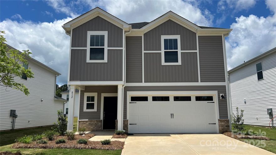 Brand new, energy-efficient home available! Kick your feet up after a long day on the back patio. Inside, the kitchen island overlooks the open-concept great room. Upstairs, the kids will love the loft and study nook. The primary suite features a spacious ensuite bath and walk-in closet. Located in the charming town of York, SC, you'll find a series of two-story, three- to five-bedroom homes with onsite amenities including a playground and walking trails. York has an abundance of activities for every lifestyle including shopping, dining, parks, and greenways. Check out the area today and find out how you can call Monterey Park home. Each of our homes is built with innovative, energy-efficient features designed to help you enjoy more savings, better health, real comfort and peace of mind.