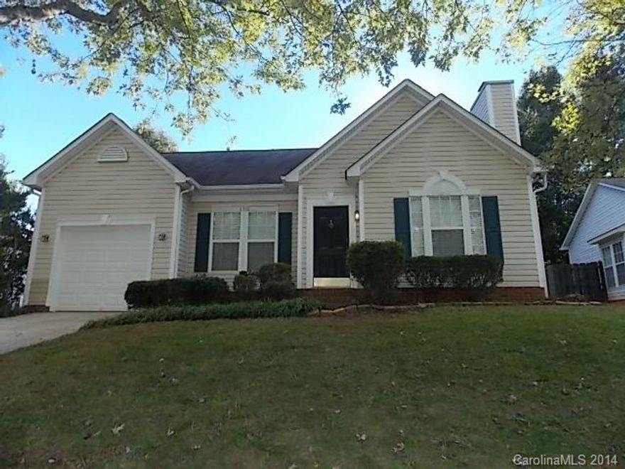 Cute and Cozy Three Bedroom Ranch Home in the Farmington Subdivision! Bright open layout in this newly updated home. Enter into the large great room with fireplace. The kitchen opens to the dining area and has a small eat in nook. The master suite has a large closet space and trey ceiling. Both secondary bedrooms are spacious with ample closet and storage space. Large backyard with mature trees.