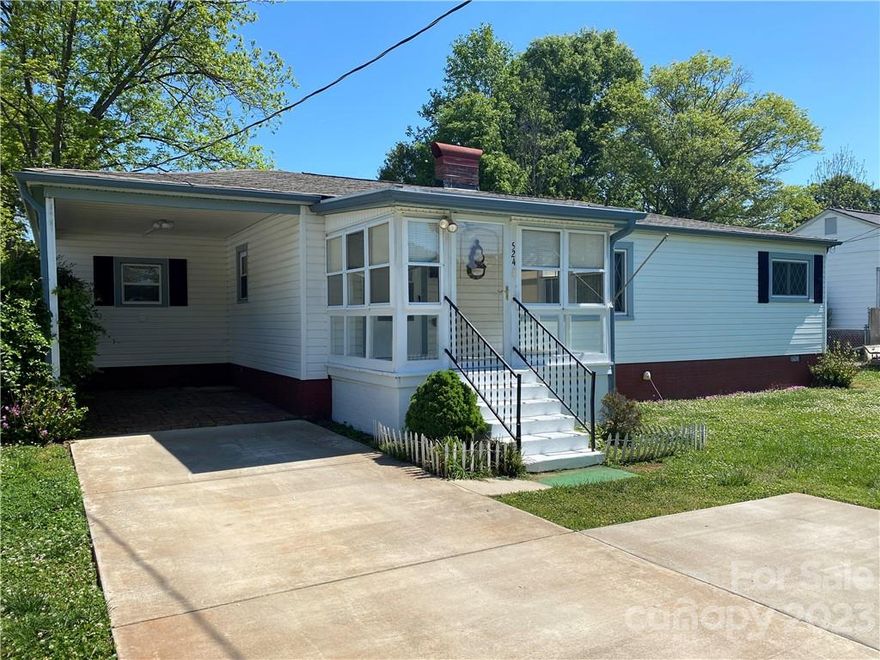 Come scoop up this adorable 3 bedroom 1 1/2 bath ranch while you have the chance! Currently tenant occupied, this home makes for a perfect investment property. Located just a couple minutes from downtown Mt. Holly's local dining and shopping. House is also very convenient to I-85 and 485. Beautiful hardwoods throughout most of the interior. Spacious and flat fenced in backyard with storage shed. Large eat-in kitchen. This won't last long!