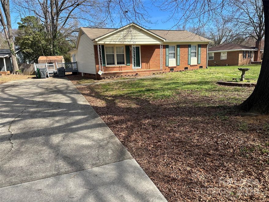 Property has large yard, nice deck and located on a cul de sac.  New interior paint, some new carpet, hardwood floors in bedrooms, central air, gas heat.