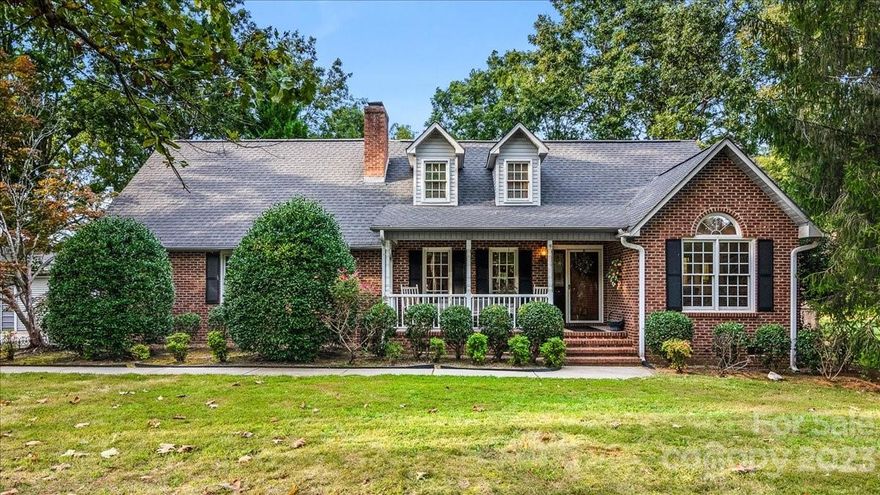 **BACK ON THE MARKET AT NO FAULT TO SELLER** Nestled at the end of cul-de-sac, this charming three-bedroom, two-bathroom brick home offers a perfect blend of elegance, comfort, and outdoor recreation. Situated on a sprawling one-acre lot, this property boasts an in-ground pool, a spacious three-car garage, and two additional outbuildings, making it a dream retreat for those seeking a serene and versatile living experience. Spend time with friends and family in the open living room and den area.  Formal dining room is perfect for family gatherings and enjoying holiday meals together. Double sink vanities in both of the bathrooms and a separate laundry room area. So much to see! Schedule a showing today!