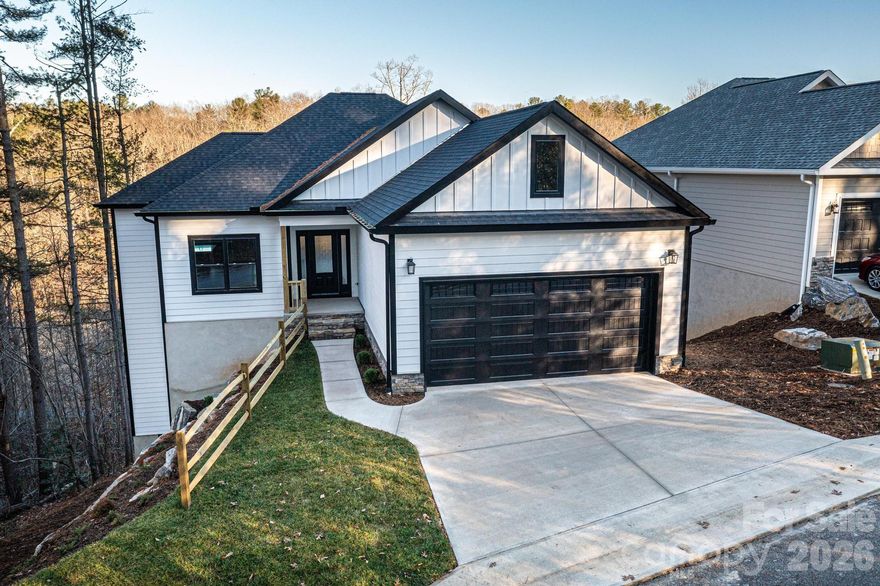 New Construction!. Located in the Foothills of the NC Mountains and lovely town of Lenoir. Just a 20 minute drive to Blowing Rock , easy access to Boone and the Blue Ridge Parkway..This new construction will impress !!!  Main Level has an open floor plan with Plank flooring, custom kitchen with Island . Study or office just steps away. The primarily bedroom with  ensuite and walk-in closet. Downstairs  has a large Rec room , 2 additional bedrooms and another full bath. . Both floors have a deck. It is just a short walk away from the Lenoir Greenway, Soccer field and the new Splash pad . Close by is Shopping , Restaurants and the Lenoir Aquatic Center. Be the first to own this wonderful home, make your appointment today.