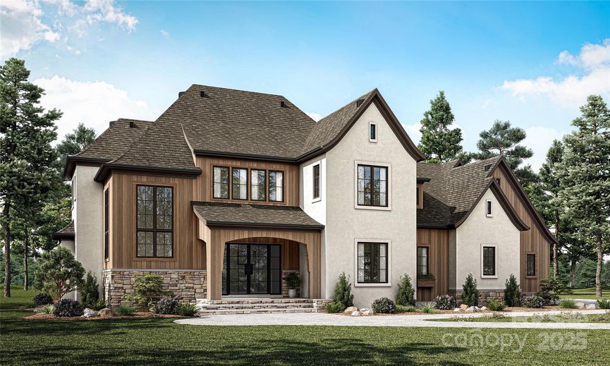 Discover refined living in this semi-custom two-story home nestled within the sought-after Cardinal Crest community. Designed for effortless flow and everyday luxury, the open-concept layout highlights a main-level primary suite with a spa-inspired bath, a guest suite, a dedicated office, and a chef’s kitchen showcasing premium appliances, custom cabinetry, and an oversized island that opens to the inviting great room with a statement fireplace.

Upstairs, you’ll find three spacious en-suite bedrooms, a large recreation room, and a versatile flex space perfect for a home gym or media area. The expansive backyard provides endless potential for a pool, outdoor kitchen, or guest cottage. Enjoy year-round entertaining on the covered patio with plenty of room for dining and relaxation.

Additional highlights include a three-car garage, smart home features, and an advanced security system. Ideally located in the heart of Weddington—just minutes from I-485, top-rated schools, boutique shopping, and dining. This is more than a home; it’s a lifestyle. Schedule your private showing today!