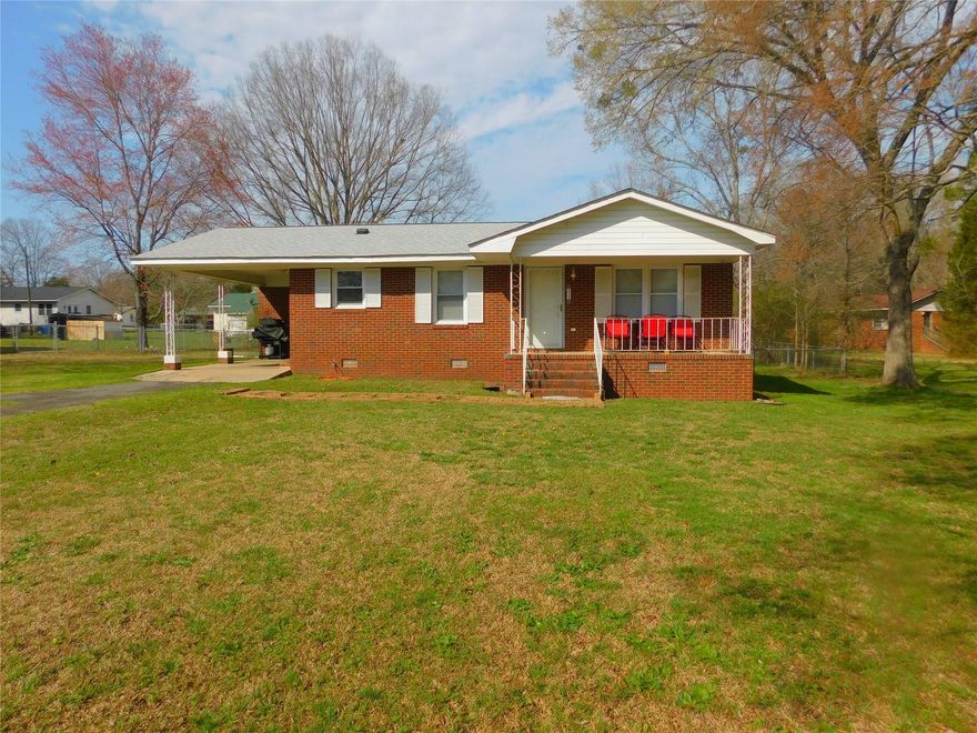 This all brick ranch is a must see.  Nice size lot with fenced in back yard. New appliances, new flooring ready for the new owner.