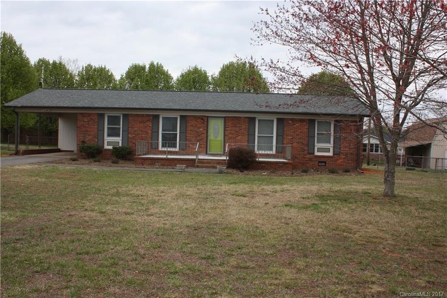 It's move in ready.  This lovely ranch home sitting on a large .69 acre lot features a fully remodeled interior. Brand new kitchen, featuring granite counter tops, new cabinets, island and all brand new appliances are included.  Bathrooms were remodeled they feature tile showers/tubs, slate floors, sinks and cabinets.  All flooring thru out the home was replaced.  The back yard is fenced and also has a 10 x 10 storage building.  And you can enjoy your evenings sitting on the backyard deck.