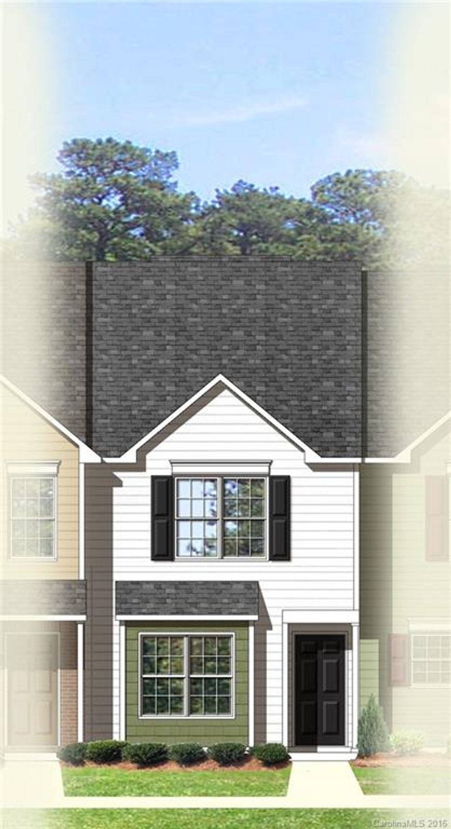 The Normandy 1176 SF two story townhome! The main floor includes a spacious great room that leads to an open dining room and kitchen. Half bath, back patio and storage room also on main floor. The 2nd floor features the owner's suite with a full bath, as well as an additional bedroom, the laundry room and another full bath. $95 holds the home with approved lender and attorney! Completion date is June/July 2016.