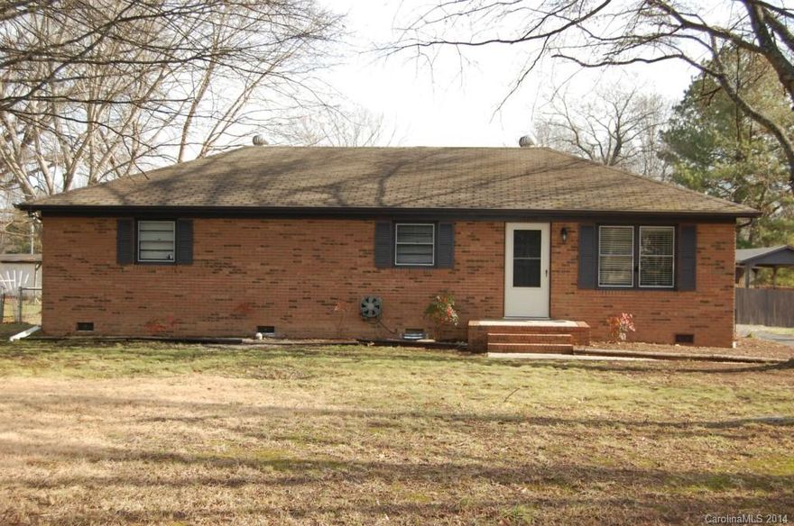 Location, location, location, Indian Trail  full brick ranch located on over half acre corner lot in a quiet established  neighborhood with easy access to Monroe Road and 485.  Freshly painted with all new flooring, new HVAC.  Formal living room & eat in kitchen, 3 large bedroom give everyone plenty of space  and a massive great room for entertaining, overlooking the back yard and in  ground swimming pool  with new liner ready for summer fun!