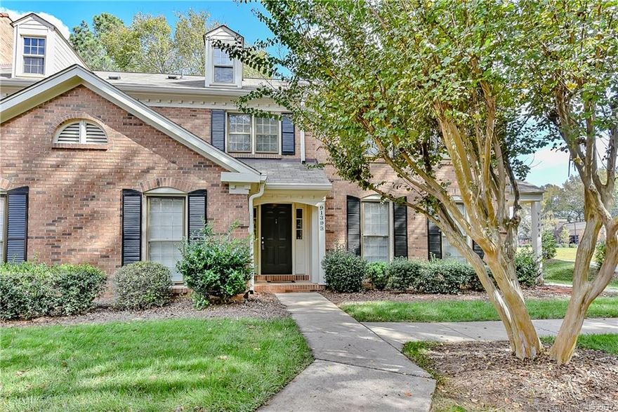 All brick 2 story townhouse in great location. Great Room with hardwood flooring and fireplace. Kitchen has breakfast area. French doors lead to a private fully fenced patio with storage room. Spacious Bedrooms. Walking distance to restaurants and shopping.