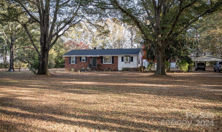 Charming and well-maintained 3-bedroom, 1.5-bath home nestled on just under 3 acres of serene land! The spacious primary bedroom was added when the current owners purchased the home in the 90s, providing extra comfort. A den/bonus room was also added, though no permit was pulled for that addition. The backyard features two sheds, though their condition is unknown. Don't miss this opportunity to own a beautiful piece of property! Home is being sold as-is.