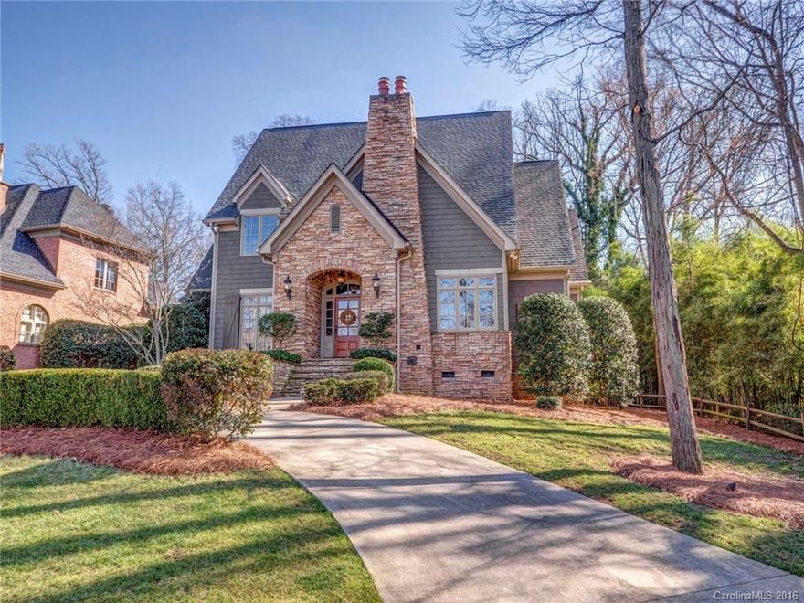 Gorgeous custom stone/cedar shake home in a very desirable location. Tucked back in this hidden gem of a neighborhood - quiet, private street, yet close to everything. Completely updated/move-in ready. Gourmet kitchen w/ marble countertops, backsplash, custom cabinetry, farmhouse sink, SS appliances, wine fridge, island seating and more. Beautiful refinished hardwoods throughout. New interior paint throughout. New lighting throughout. New carpet in bonus. New HVAC in 2015 & 2012. New roof 2012.