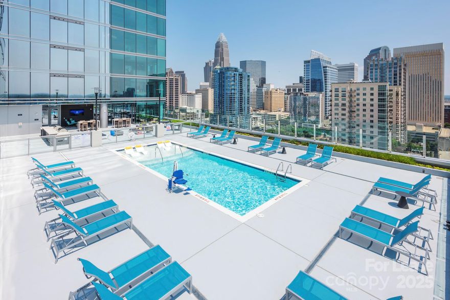 Multiple floor plans available. Days on Market accrued is not specific to this current plan listed. Prices, promotions, and availability are subject to change. Exclusive 29th-floor residences with panoramic city views and premium upgrades. Features include spa-inspired baths with rain showerheads, upgraded kitchen and bath fixtures, backlit mirrors, solar shades in living areas, privacy shades in bedrooms, Bosch stainless steel appliances, upgraded ceiling fans with remotes, and custom closets. Residents enjoy complimentary reserved parking, in-home delivery for packages, dry cleaning and groceries, quarterly floral delivery, handyman and in-home design services at move-in, and access to private events. Limited availability. You’ve worked hard to rise above — now live there. At The Reed, our designer studio, one-, and two-bedroom residences are crafted for those who demand more from life and their home. Floor-to-ceiling windows, panoramic views, and expansive walk-in closets set the tone, while features like quartz countertops, wine storage, and Nest Thermostats™ define luxury on your terms. With keyless entry and sleek plank flooring throughout, this is where high style meets high standards.